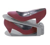 (TG. 10 x 26 x 12.8 cm) Wenko 42060900 - Set di 4 Supporti, polistirolo, Grigio,