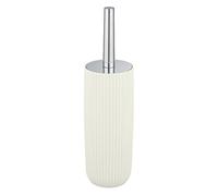 (TG. 10 x 36,5 x 10 cm) WENKO Set da Bagno Agropoli Crema, portaspazzolone Chius