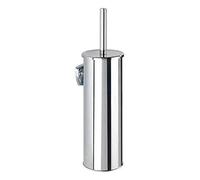 (TG. 10 x 37,5 x 10,5 cm) WENKO Scopino WC Basic, porta scopino per WC chiuso a