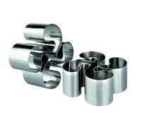 (TG. 10 x 4,5 x 10 cm) Ibili 722.310 - Inox ARO emplatar Lauburu 10X4,50 CMS. -