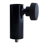 (TG. 10 x 4 cm) K&M 24521 Flangia di riduzione - in acciaio, nero - Adattatore p