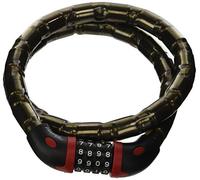 (TG. 100 cm) Master Lock Due Ruote, Cavo a Spirale Chiusura a Combinazione Unise