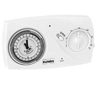 (TG. 100 cm) Vemer VE618500 Cronotermostato Cm100 con Cavalieri da Parete a Batt