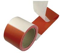 (TG. 100 metri) Max-Power DY2700591 Nastro Segnaletico,100 Metri, Bianco/Rosso -