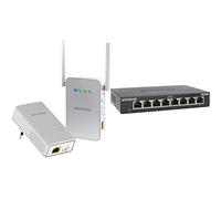 (TG. 1000 Mbps) Netgear Plw1000-100Pes Adattatori Powerline Av1000, Wireless Ac