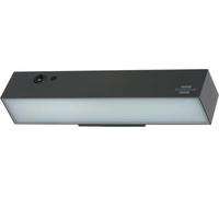 (TG. 1000lm) Brennenstuhl Faro solare a LED SOL 1000 Cubus, lampada da parete a