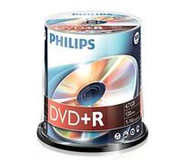 (TG. 100er) Philips Dvd+r 4.7GB - Confezione da 100 - NUOVO