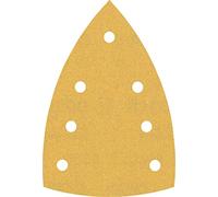 (TG. 100x150 mm) Bosch Professional 10x Carte abrasive Expert C470 con 7 fori (p