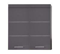 (TG. 101 x 41.5 x 77 cm) trendteam smart living Arredamenti, Agave Grau Hochglan