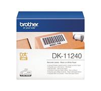 (TG. 102 x 51 mm) Brother DK11240 Etichette per Spedizioni, 102 x 51 mm, Bianco