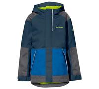 (TG. 104) VAUDE Kids Caprea 2l Jacket Giacca, Verde Acqua Scuro/Verde, 104 Unise