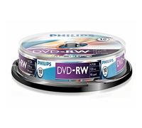 (TG. 10er Spindel) Philips DVD-RW 4.7GB - Confezione da 10 - NUOVO