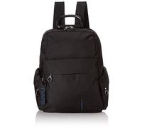 (TG. 10x21x28.5 cm (B x H x T)) Mandarina Duck MD20, Zaino Donna, Nero/Black, 10