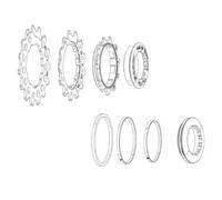 (TG. 11-12-13 Zähne) Sram Pg-1231, Cassetta Unisex Adulto, Argento, 11-12-13 Z