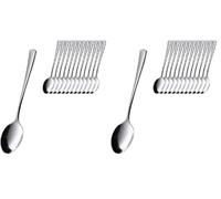 (TG. 11.5 cm (Confezione da 2)) Esmeyer Stockholm - Set da 12 cucchiaini da espr