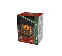 (TG. 11.5 x 9.5 x 12.5 cm) 'Konstsmide 2823 - 100 LED legno silhouette"banca