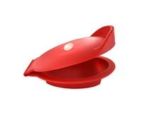 (TG. 11,5x8x4,5cm) Afferra ostriche in silicone, (colore: rosso) 11,5x8x4,5cm -