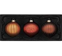 (TG. 11 cm) WeRChristmas - Palline di vetro per albero di Natale, in rame, 11 cm