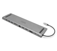 (TG. 11-Port - 2x HDMI, VGA - RJ45) DIGITUS USB-C Docking Station per Laptop - 1