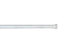 (TG. 110-185 cm) Wenko 19209100 Barra di Doccia Telescopica Ø 2 cm, Alluminio,