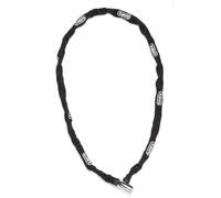 (TG. 110 cm) Abus 563461-1500/110_Web_Black Cadena de Llave de 4 mm recubireta d