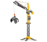 (TG. 110 CM) Dickie Toys - Gru da Cantiere per Bambini 3+ con Rotazione a 360