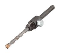 (TG. 110 mm) Wolfcraft 5428000 Mandrino con Punta Centrante, ø 8 mm, Codolo SDS