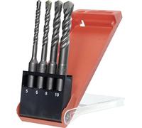 (TG. 110 mm5, 6, 8, 10 mm) kwb 240400 Set di punte per trapano 4pezzo(i) punta