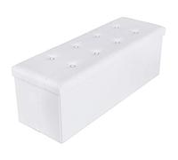 (TG. 110 x 38 x 38 cm) Songmics 120 L Pouf Contenitore Ottomane e poggiapiedi 11