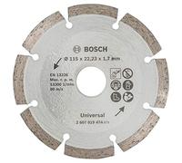 (TG. 115 mm) Bosch 2607019474 Disco Diamantato Universale, 115 mm - NUOVO