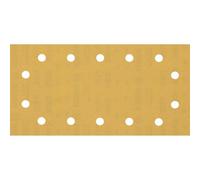 (TG. 115x230 mm) Bosch Professional 10x Carte abrasive Expert C470 con 14 fori (