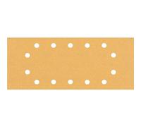 (TG. 115x280 mm) Bosch Professional 10x Carte abrasive Expert C470 con 14 fori (