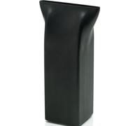 (TG. 12.5x7.6x23 cm) Alessi ASH01 B Pinch Vase Vaso per Fiori, Acciaio Inossidab