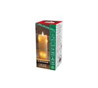 (TG. 12.7cm x 5cm) Konstsmide 1824-180, Candele a batteria senza fiamma, 3D, a b