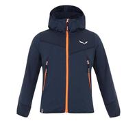 (TG. 12 anni) SALEWA Agner Melange PL K FZ HDY Felpa, Navy Blazer Melange/4570,