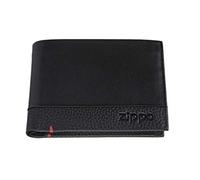 (TG. 12 centimeters) Zippo Nappa leather bi fold wallet Portamonete 12 centimete
