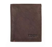 (TG. 12 cm) Zippo Portamonete, Brown (Marrone) - 2005122 - NUOVO