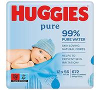 (TG. 12 Confezioni x 56 Salviette) Huggies Pure Toallitas Para Bebé - 672 Toall