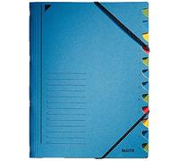 (TG. 12 divisori) LEITZ PART-FILE LEITZ cartella - 12 divisori - Blu - 39120035
