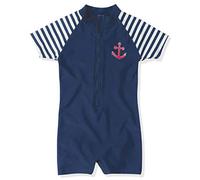 (TG. 12 mesi) Playshoes UV-Schutz Einteiler Maritim Salopette, Blu (Blau (900 Or