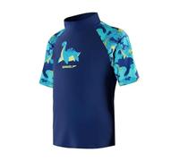 (TG. 12 mesi) Speedo Bambino Infant Short Sleeve Printed Sun Protection Rash Top