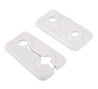 (TG. 12 mm oder 1/8 Zoll) Set di 2 doppie rosette apribili, 12 mm, in legno di f