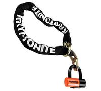 (TG. 12 mm x 130 cm) Kryptonite Chains & Disc Padlocks, Lucchetto New York Noose