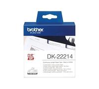 Brother DK-22214 nastro per etichettatrice Nero su bianco