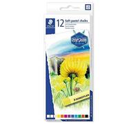 (TG. 12 Pasteles) Staedtler 2430 C12 Creta Morbida, 12 Pezzi - NUOVO