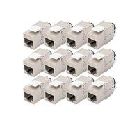(TG. 12 pezzi) DIGITUS Modulo Keystone Cat-6A schermato - 12 pezzi - Jack RJ45 -