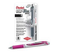 (TG. 12 pezzi) Pentel EnerGel BL77-V4X - Penna roller a inchiostro gel con mecca