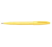 (TG. 12 pezzi) Pentel S520 Sign Pen pennarello punta fibra giallo 12 pz - NUOVO