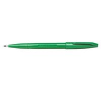 (TG. 12 pezzi) Pentel S520 Sign Pen pennarello punta fibra verde 12 pz - NUOVO