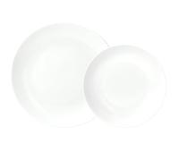 (TG. 12 pezzi) Tognana Metropolis, 6 piatti piani + 6 piatti fondi, Porcellana,